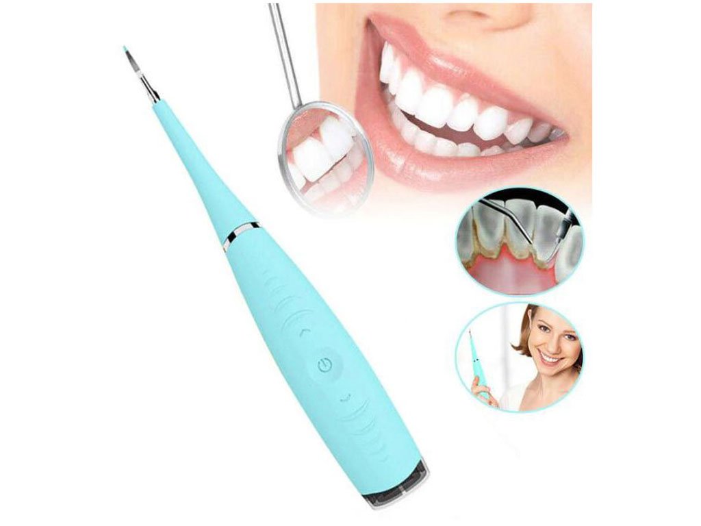 Elektrický čistič zubů SMILY Barva: Modrá