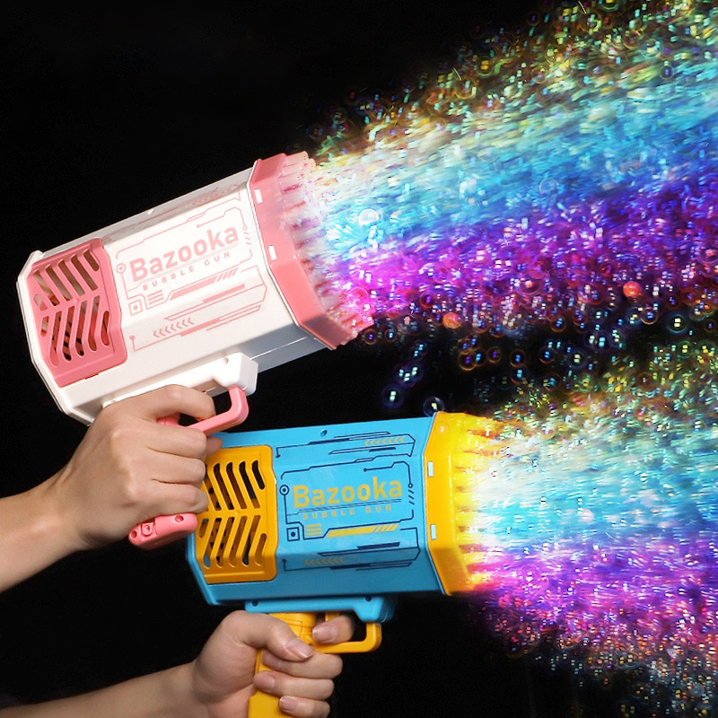 Dětský bublinkový svítící bublifuk Bazooka