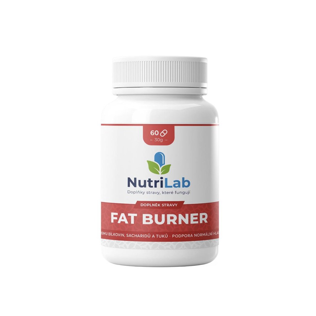 Nutrilab FAT BURNER - doplněk stravy na spalování tuků