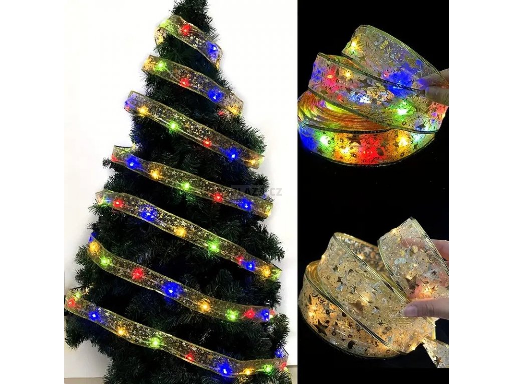 Vánoční LED stuha RGB