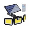Solární osvětlení 171 LED COB se senzorem pohybu