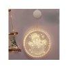 8066 3 vanocni led zavesna dekorace do okna
