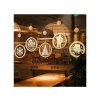 8066 9 vanocni led zavesna dekorace do okna