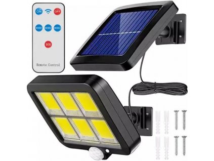 solarni nastenne svitidlo 120 led cob 163900741