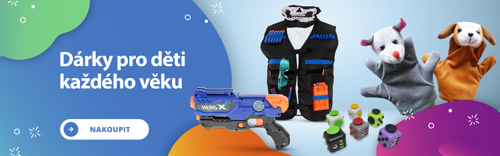 Dárky pro děti každého věku