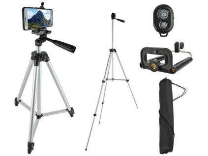 hlinikovy stativ 133 cm s bluetooth ovladacem 17