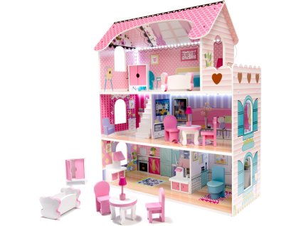 11492 14 dreveny domecek pro panenku s led paskem 70cm 15