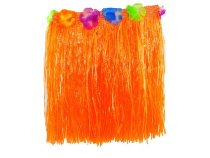 Havajská sukně (Barva Bílá)