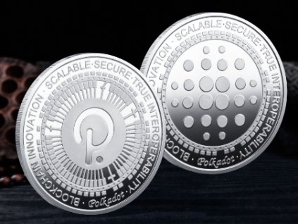 Polkadot mince (Barva Stříbrná)