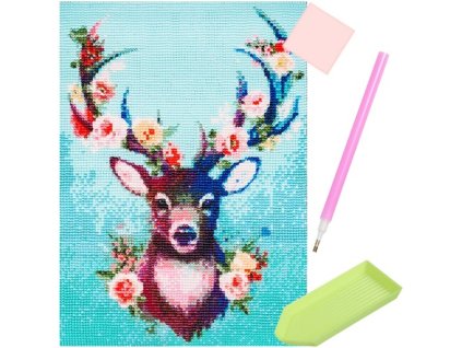 15313 1 diamantove malovani jelen 2