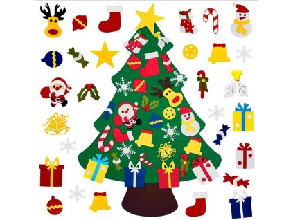 15543 detsky plsteny stromek ozdoby diy 1