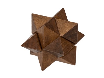 Dřevěný hlavolam 8x5 cm (Typ Typ 3)