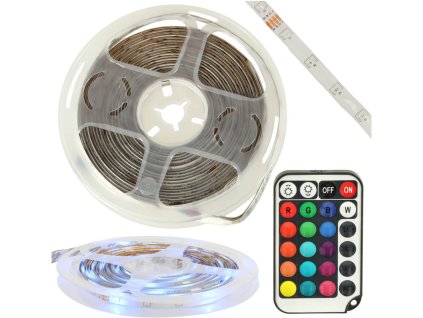 17056 led pasek rgb smd 5m s dalkovym ovladanim 1