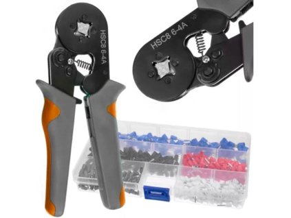 17101 krimpovaci kleste 1ks svorky sada 500 ks 1