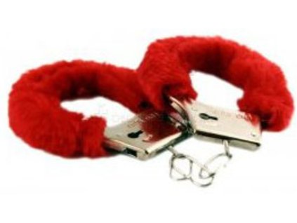 Pouta lásky plyšová (Barva Červená)