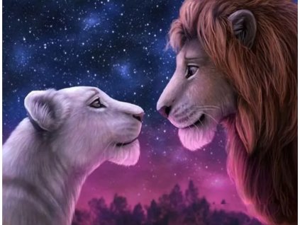 17826 2 diamantove malovani 5d lev a lvice 2