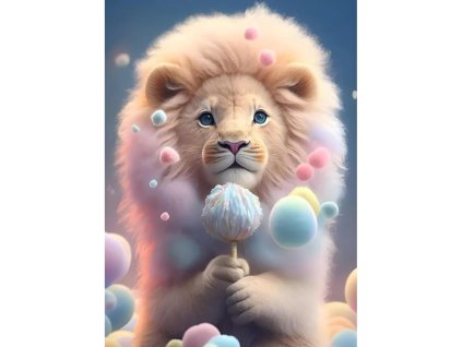 17877 2 diamantove malovani 5d roztomily lev 2