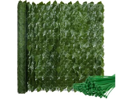 17922 7 balkonova zastena s tmave zelenymi listy 300 x 50 cm 8