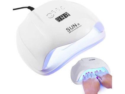 uv lampa sun x na upravu gelovych nehtu 54w 1