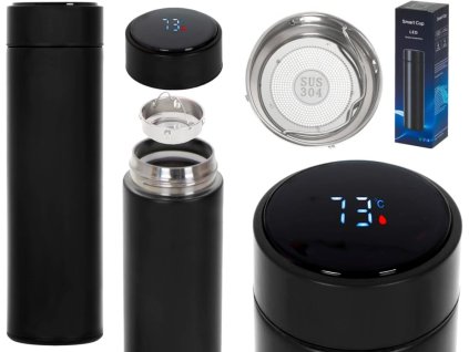 Termoska SMART LCD 500 ml (Barva Černá)