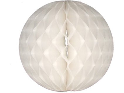 Závěsná dekorativní koule (Barva Bílá)