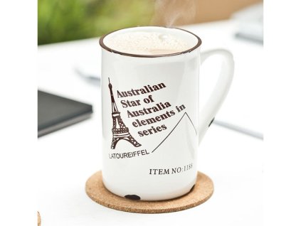 2552 porcelanovy retro hrnecek australian star 1