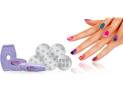 razitka na nehty salon express 9