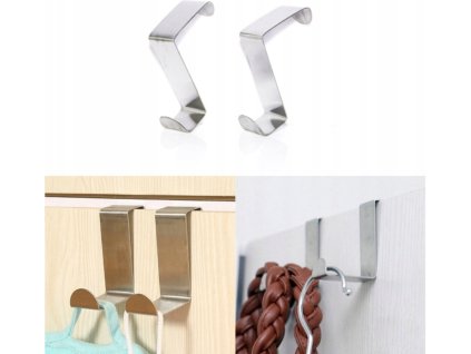 5622 2 nerezovy vesak na dvere 2ks 1