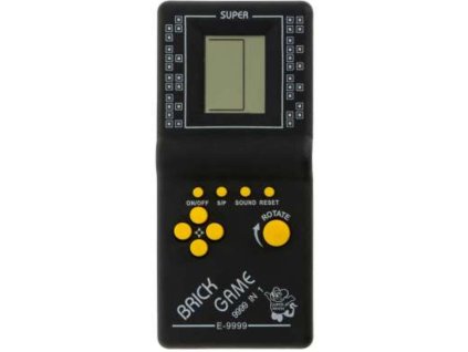 Digitální hra Brick Game Tetris (Barva Černá)