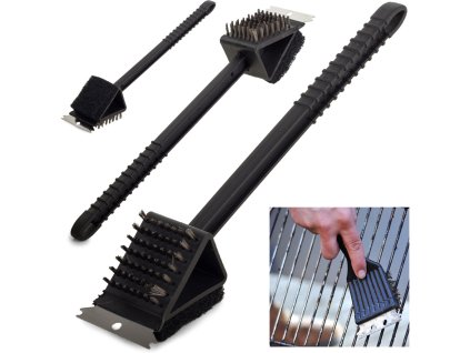 kartac na cisteni grilu 3v1 3