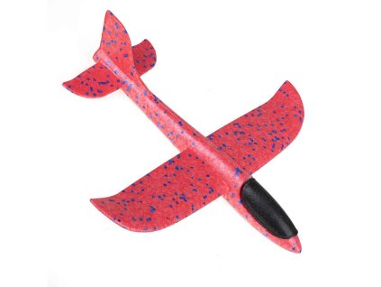 Pěnové házecí letadlo (Barva Červená)