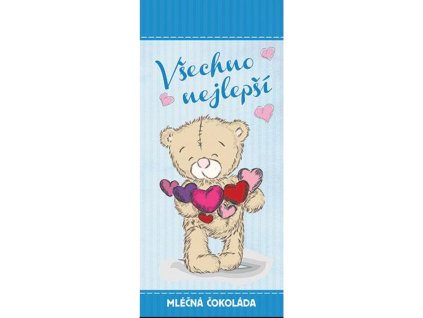 darkova cokolada 100 g vsechno nejlepsi medvidek 1