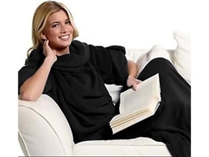 SNUGGIE Deka s rukávy Fleece (Barva Modrá)