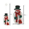 15744 6 led vanocni snehulak na okno 7