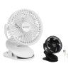 Ventilátor s klipem USB, 1200 mAh, USB-C