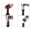 automaticky elektricky otvirak na vino s led stribrny 12