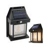 Nástěnná Solární lampa s pohybovým a soumrakovým senzorem