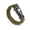 3559 13 paracord naramek 3 v 1 zeleny 9