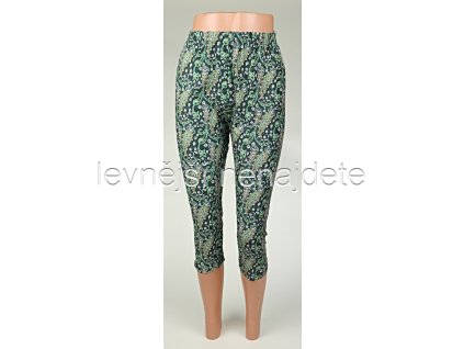 Dámské 3/4 legíny zel vz.04
