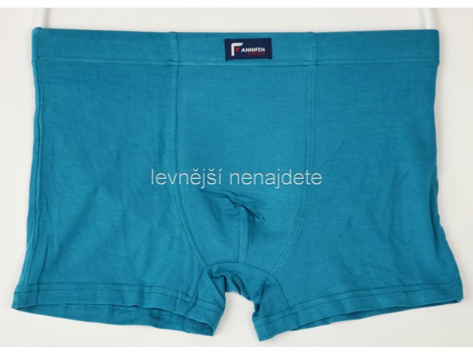 Bambusové boxerky tyrkysové