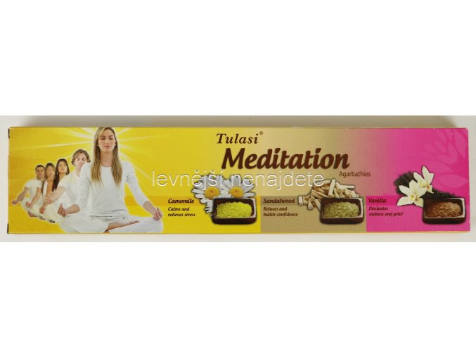 Vonné tyčinky MEDITACE 20 ks