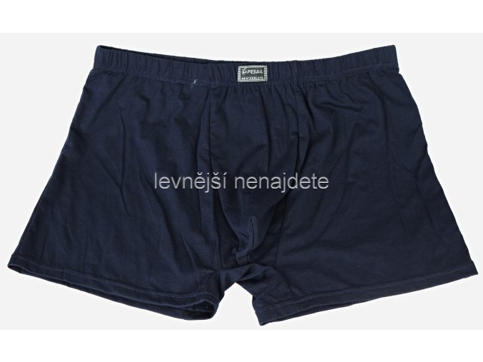 Boxerky nadměrné tmavě modré