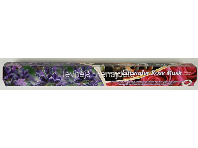 Vonné tyčinky LAVENDER ROSE MUSK 20 ks