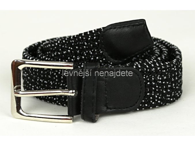 Textilní pružný opasek melír  šířka 3 cm