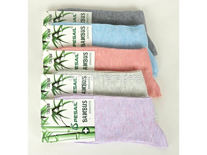 Dámské zdravotní ponožky barev  3 páry