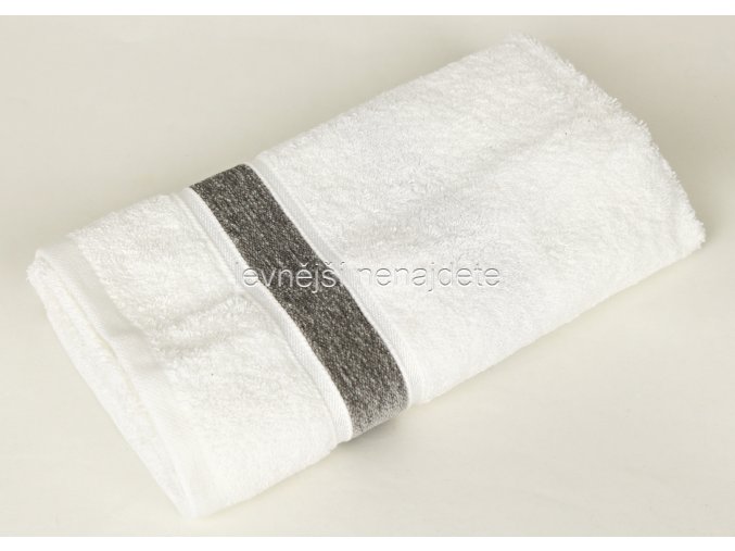 Froté ručník IDENTITY bílý 50 x 100 cm