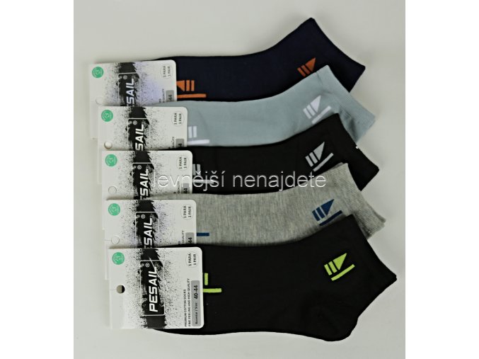 Pánské bavlněné nízké ponožky MJ98