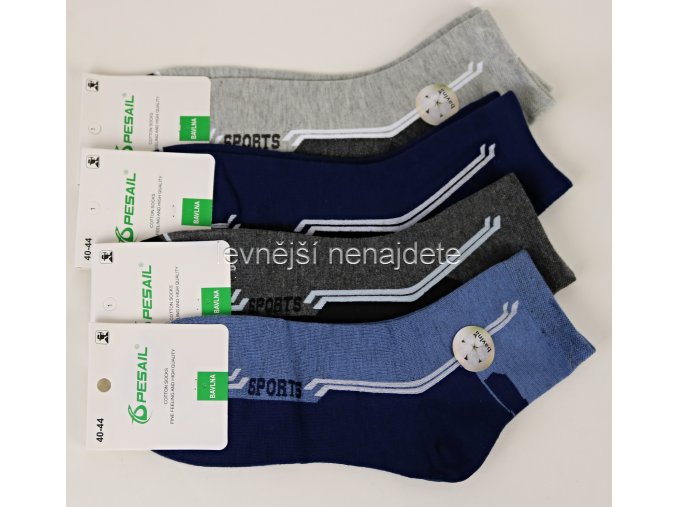 Pánské bavlněné ponožky ZH17