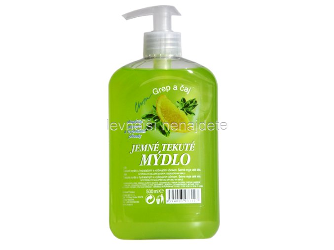 Tekuté mýdlo Grep a čaj 500ml