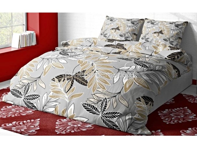 39096 aaryans flanelove povleceni lisa sede 140x200 70x90cm